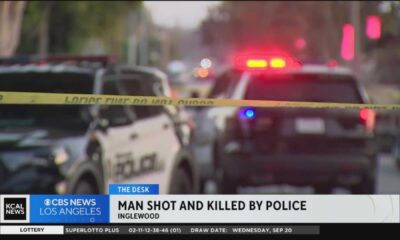 Inglewood Police College Shooting Scene
