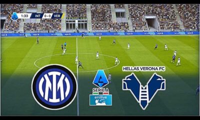 Inter Milan Vs Hellas Verona Football Match