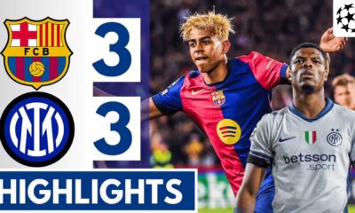 Inter Vs Barcelona Champions League Match Highlight