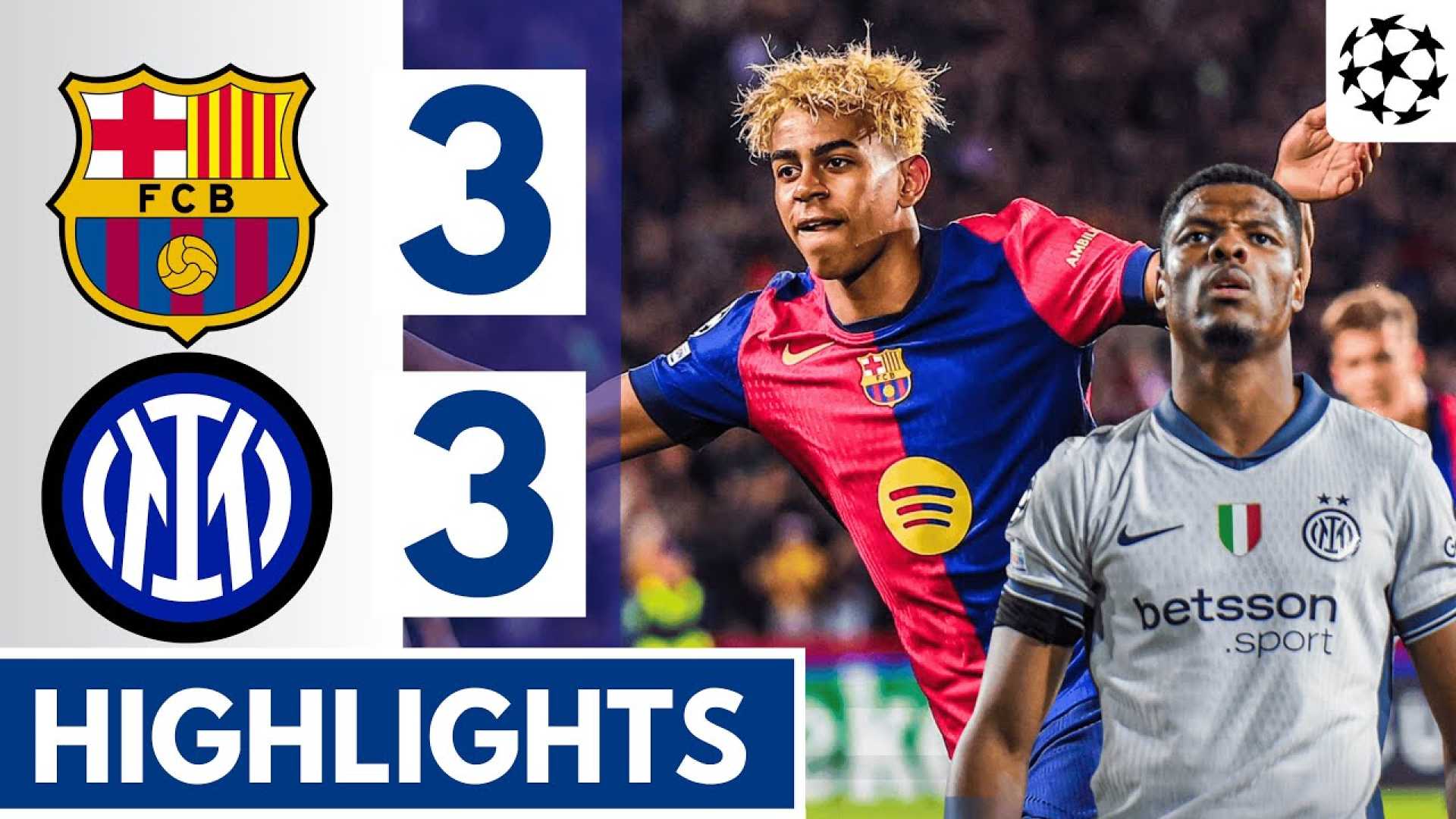 Inter Vs Barcelona Champions League Match Highlight
