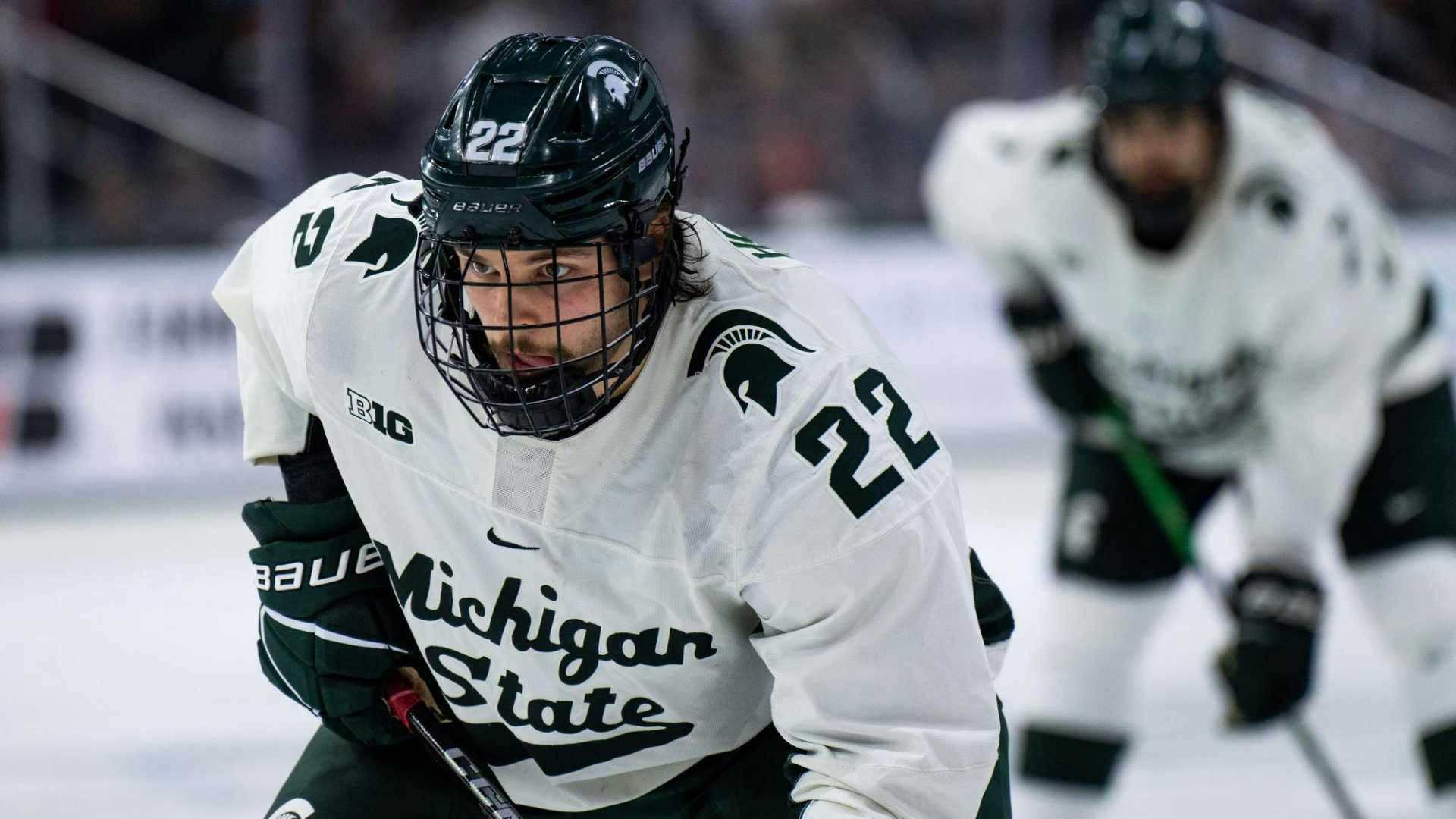 Isaac Howard Michigan State Hockey Player