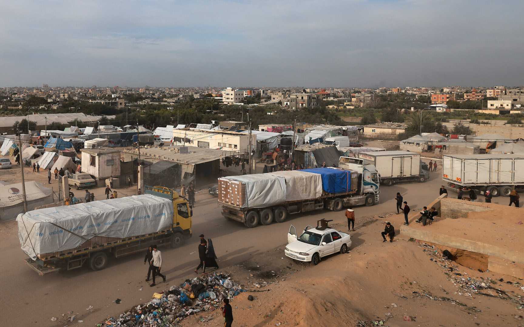 Israel Gaza Conflict Humanitarian Aid