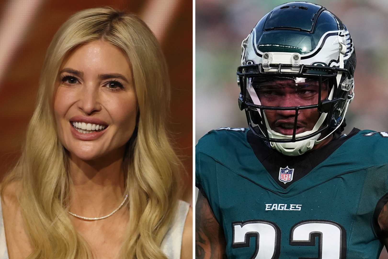 Ivanka Trump Eli Ricks Philadelphia Eagles Locker Room