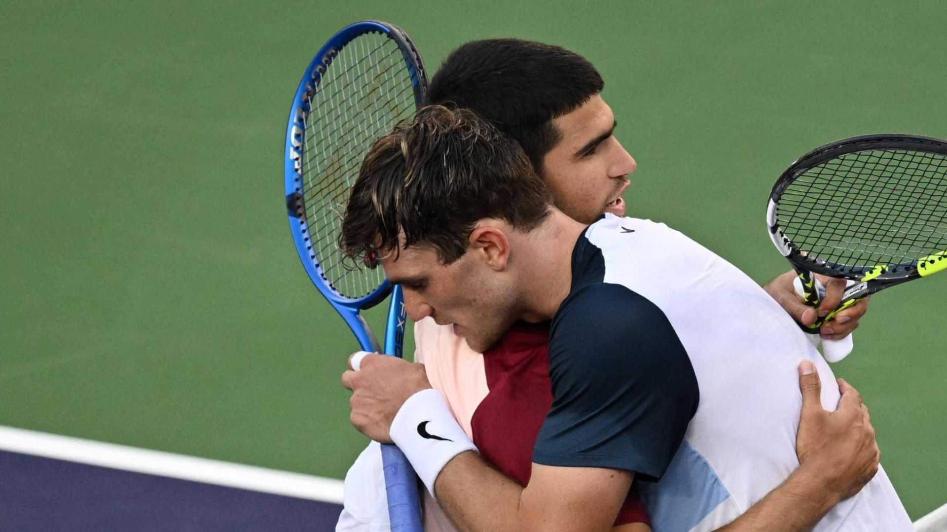 Jack Draper Carlos Alcaraz Tennis Match