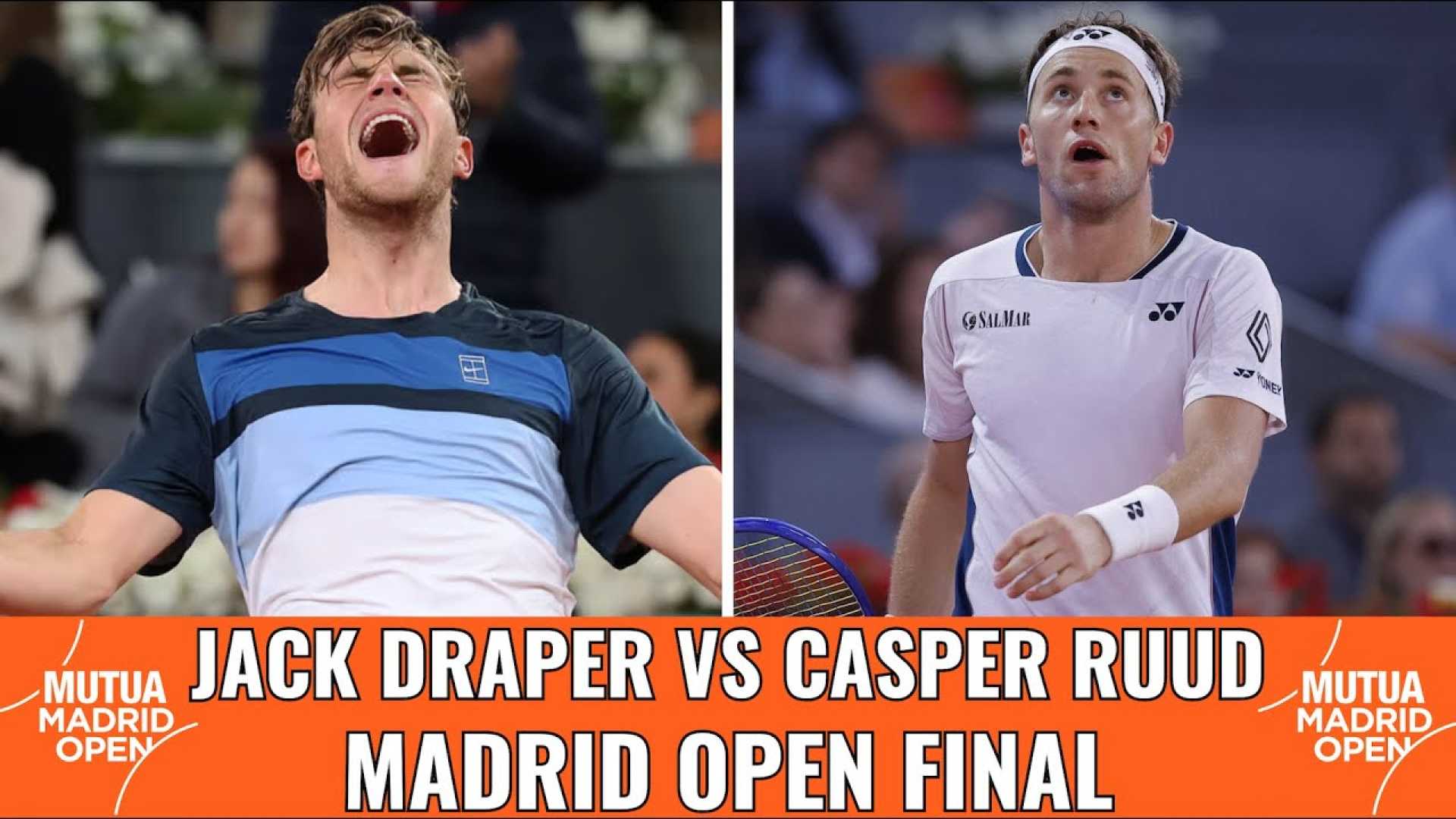 Jack Draper Casper Ruud Madrid Open