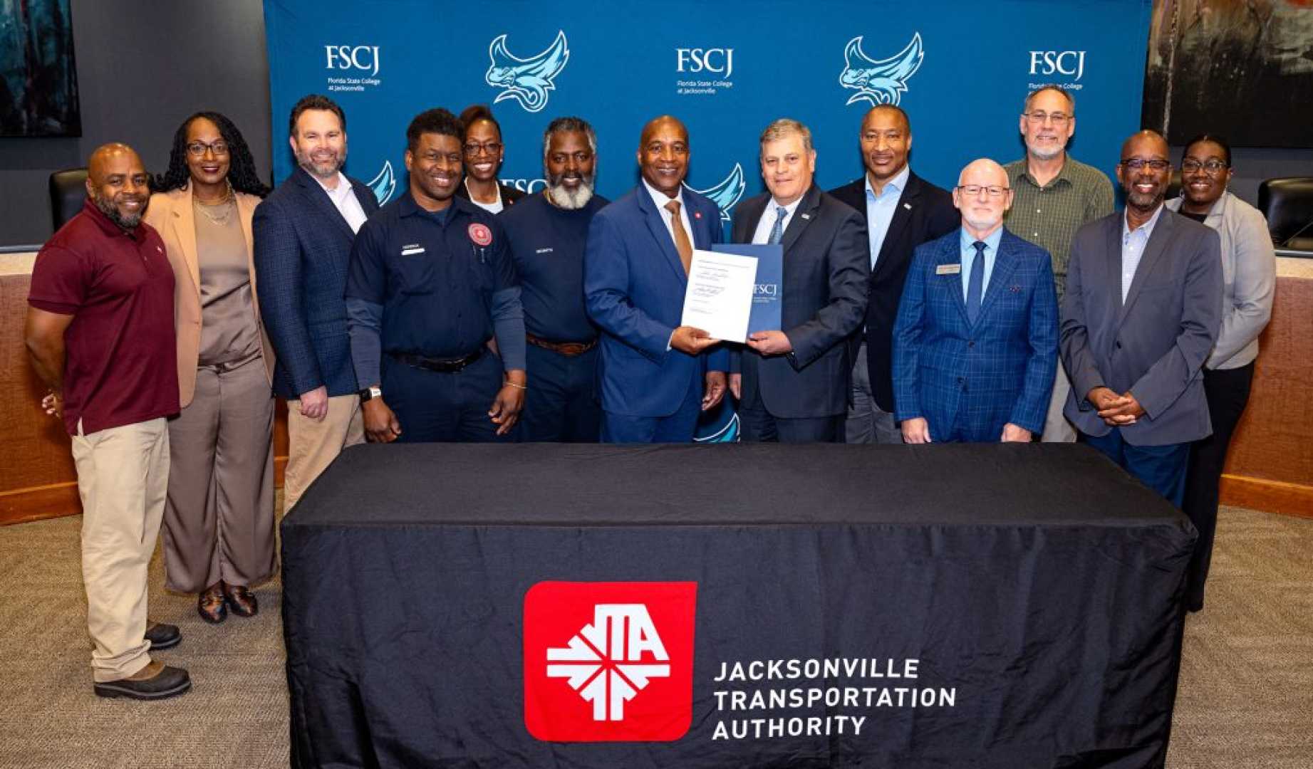 Jacksonville Transportation Authority Contract Signing
