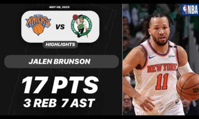 Jalen Brunson Knicks Celtics Game Highlights