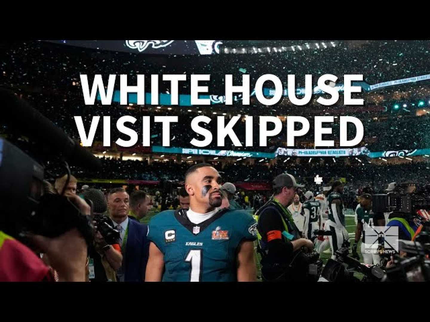 Jalen Hurts Philadelphia Eagles White House Visit