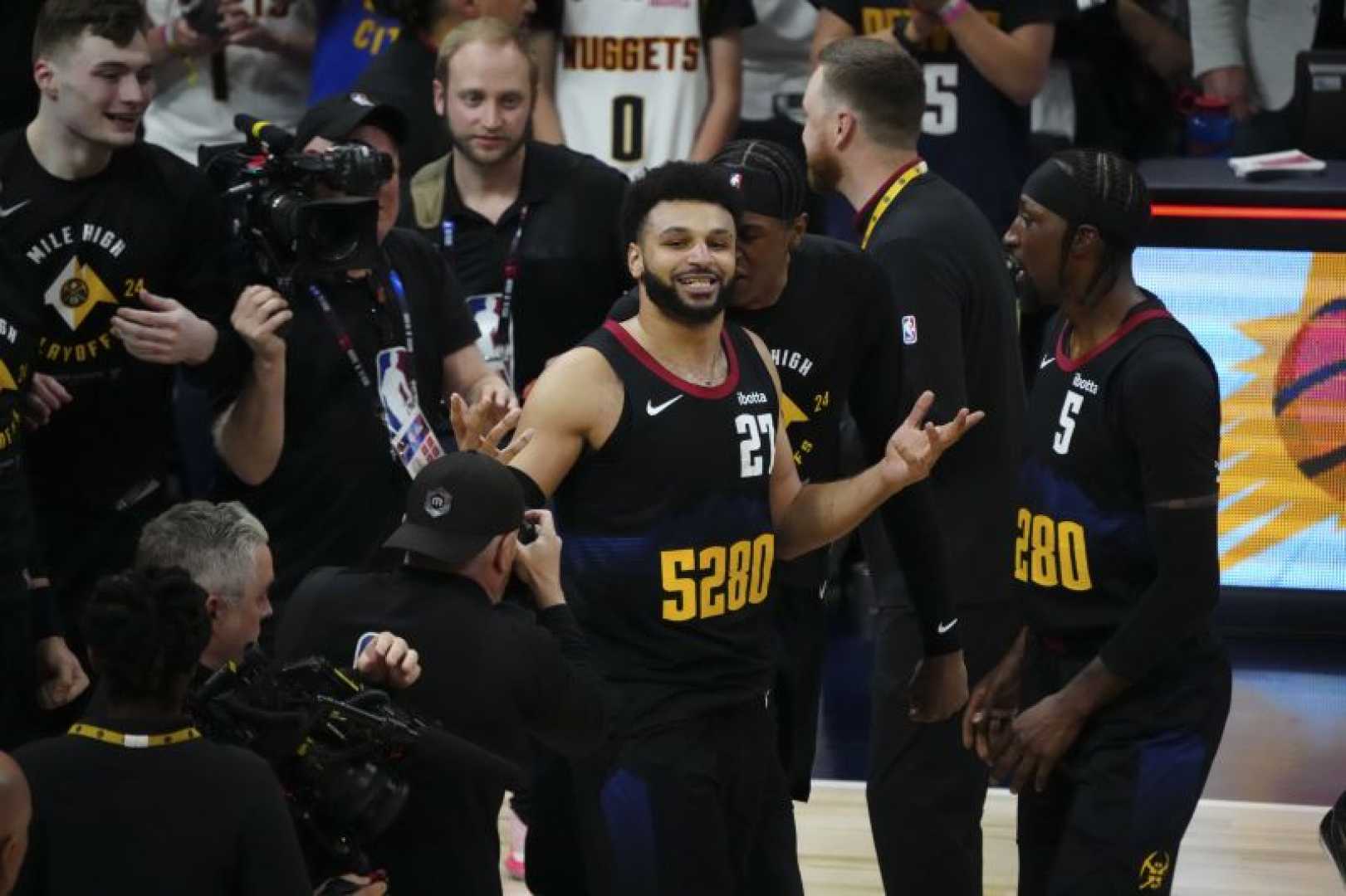 Jamal Murray Denver Nuggets Playoff Game