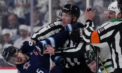 Jamie Benn Mark Scheifele Punch