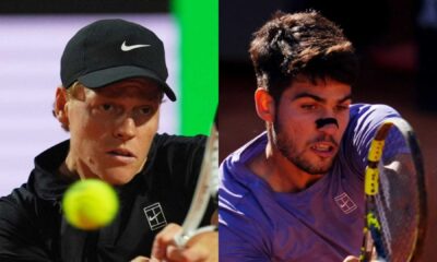 Jannik Sinner Carlos Alcaraz Italian Open 2025