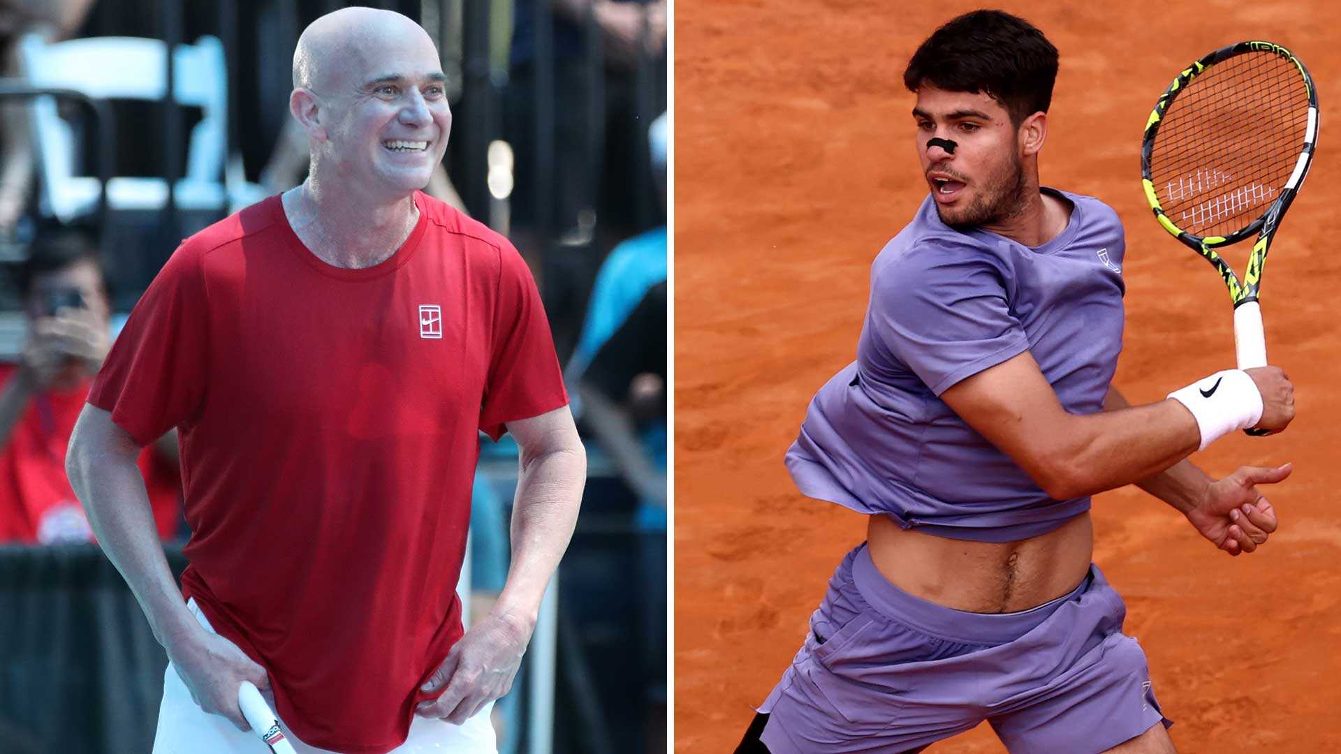 Jannik Sinner Carlos Alcaraz Rome Masters 2025