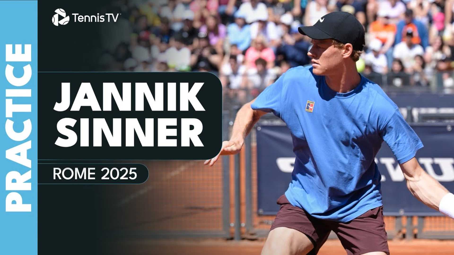Jannik Sinner Tennis Match Rome