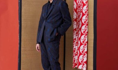 Japanese Menswear Suit Jacket Trousers