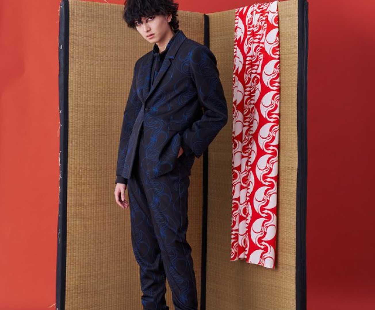 Japanese Menswear Suit Jacket Trousers