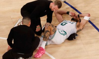 Jayson Tatum Injury Celtics Knicks Game 4