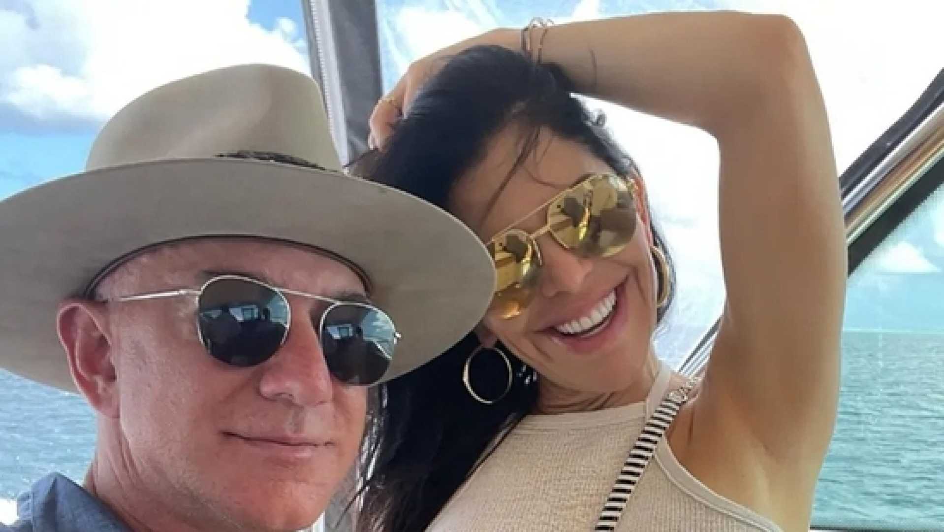 Jeff Bezos Lauren Sanchez Yacht Wedding