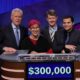Jeopardy! Contestants Playing Trivia Game
