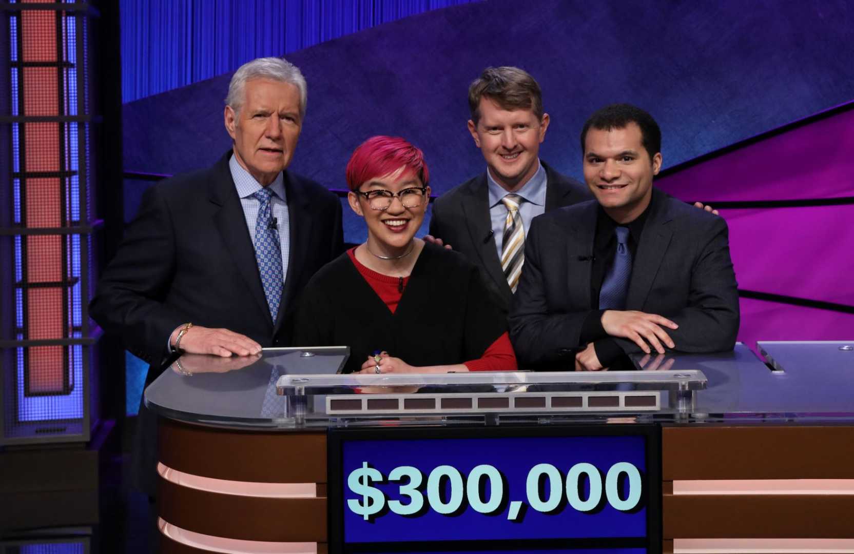 Jeopardy! Contestants Playing Trivia Game