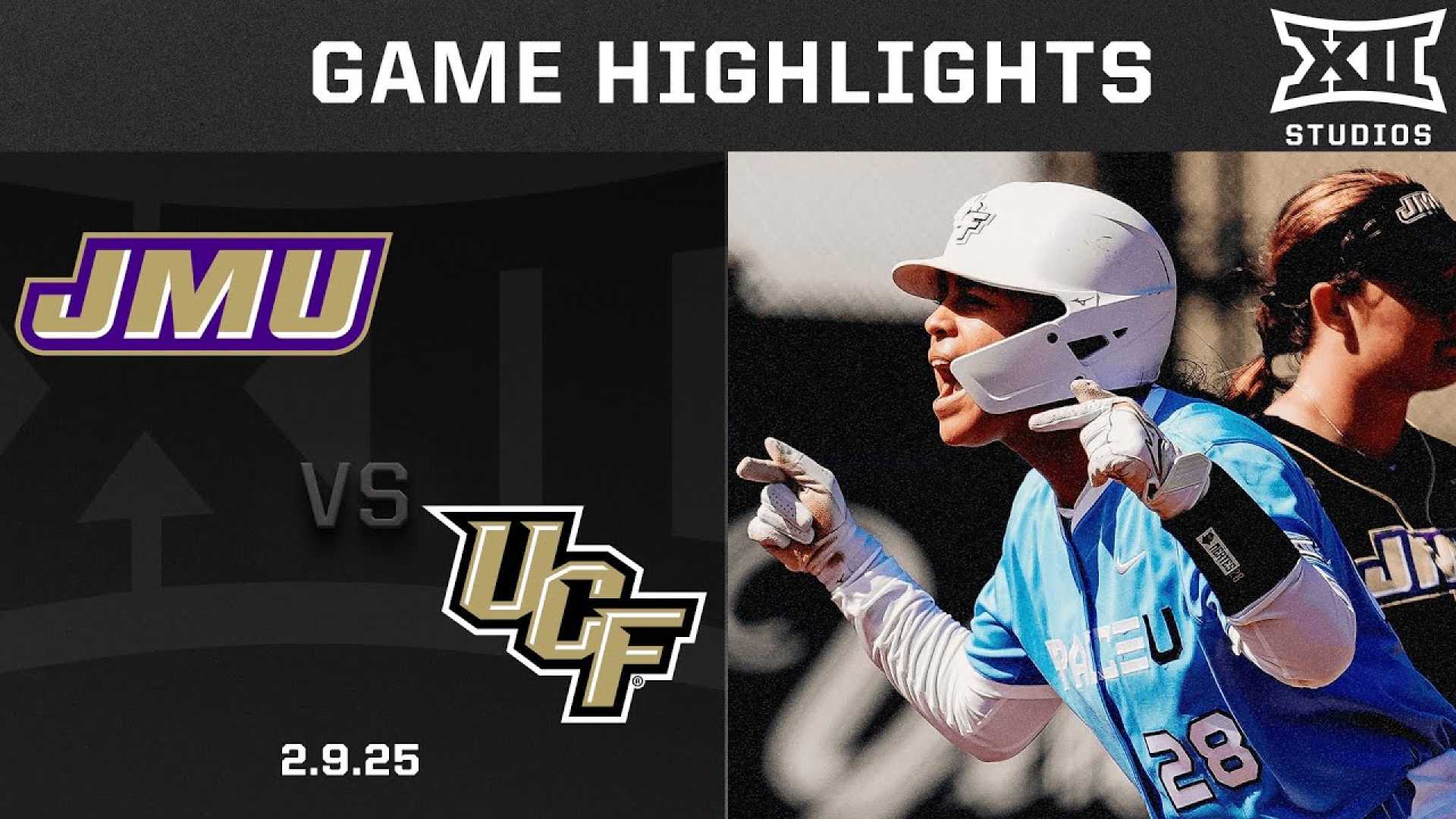 Jmu Softball Game Action