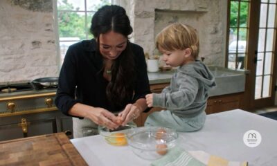 Joanna Gaines Son Baking Video