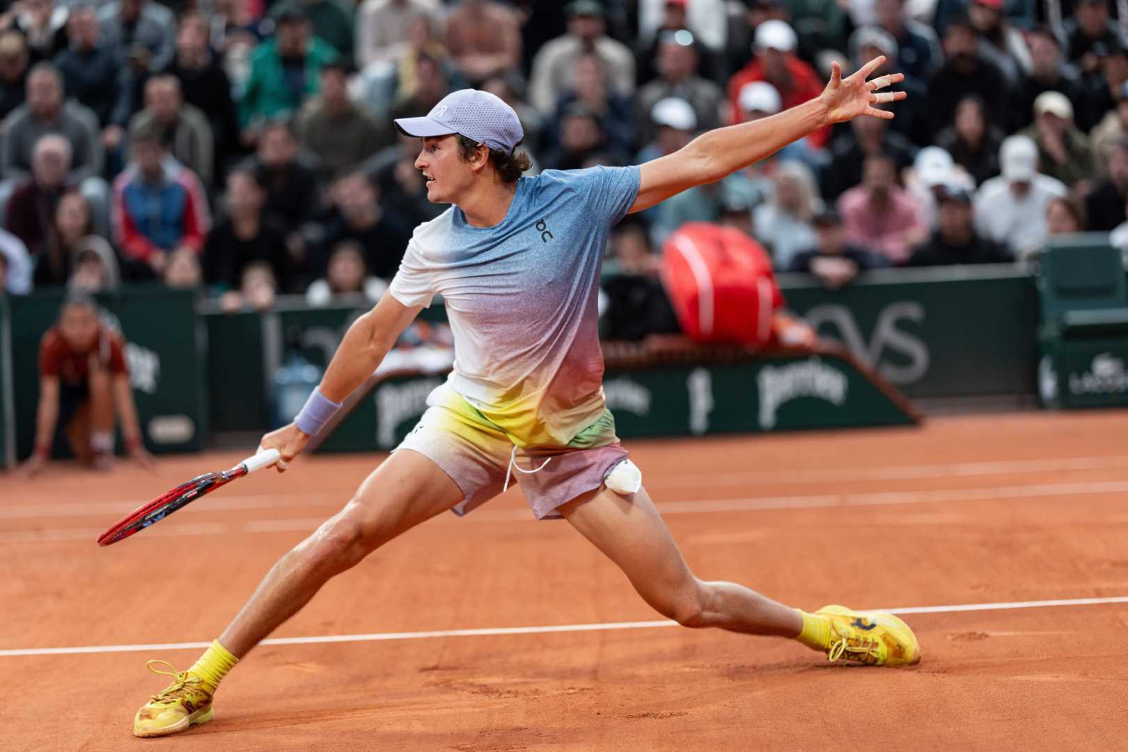 Joao Fonseca French Open Tennis Match