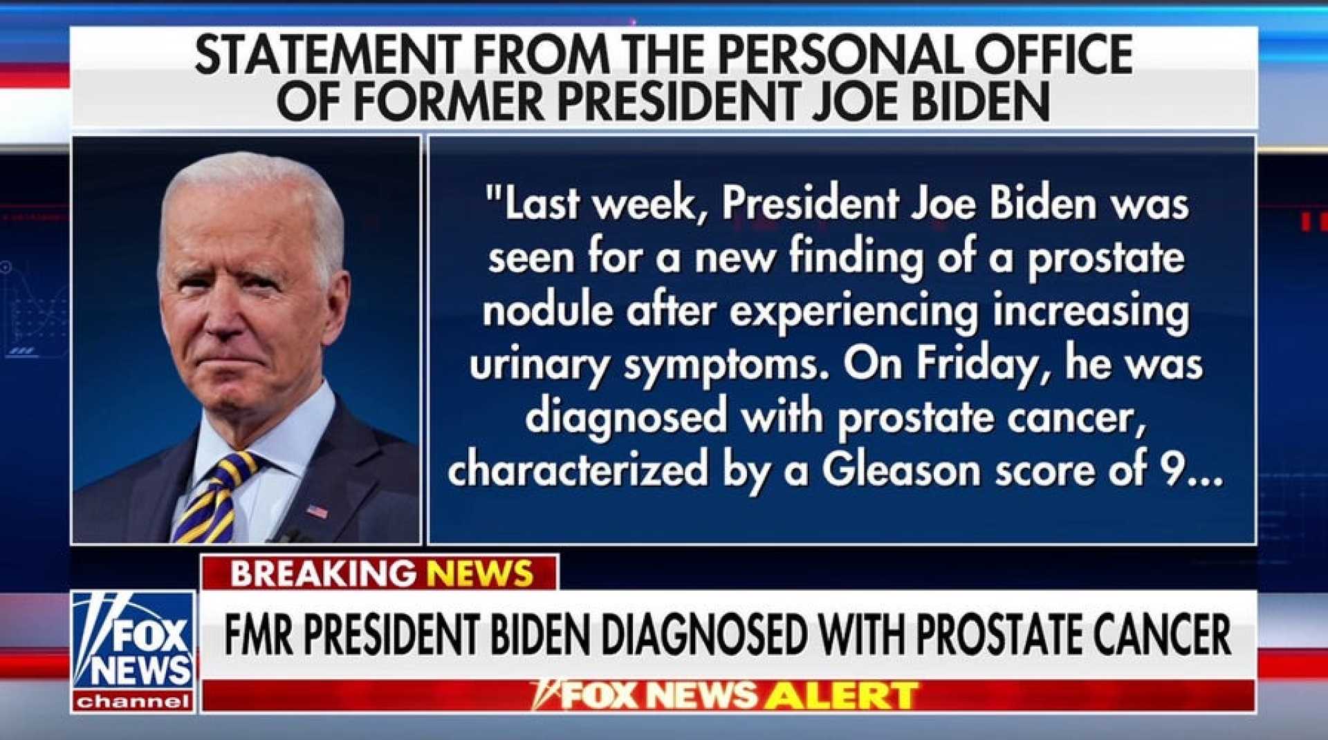 Joe Biden Cancer Diagnosis News