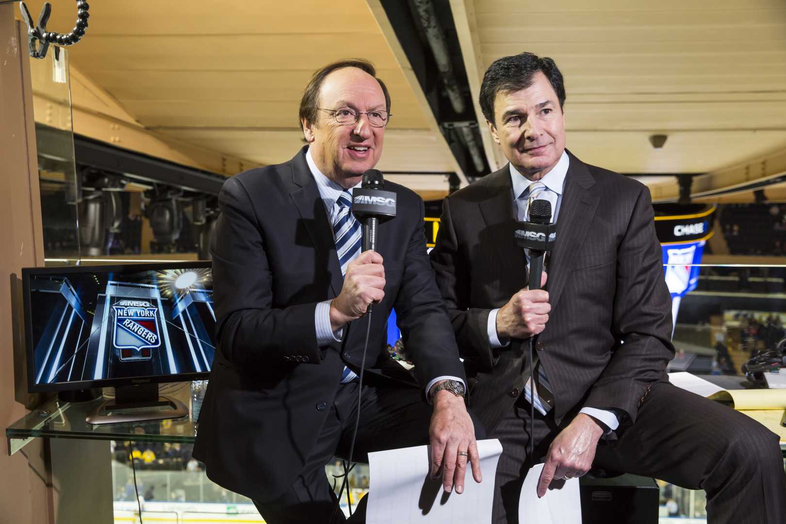 Joe Micheletti Retirement Rangers Broadcast