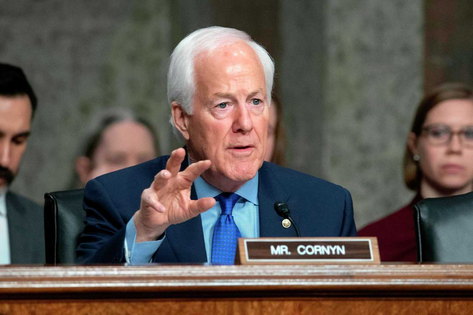 John Cornyn Ken Paxton Texas Senate Primary Politics