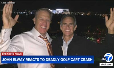 John Elway Golf Cart Incident News
