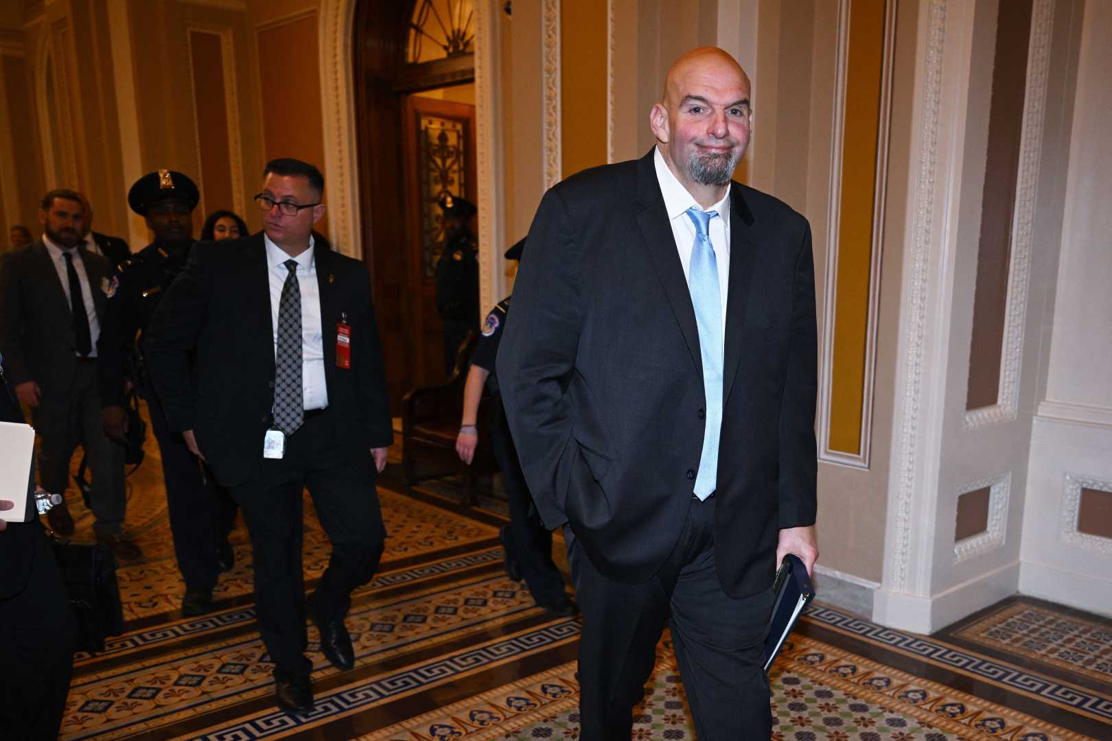 John Fetterman In Senate Office
