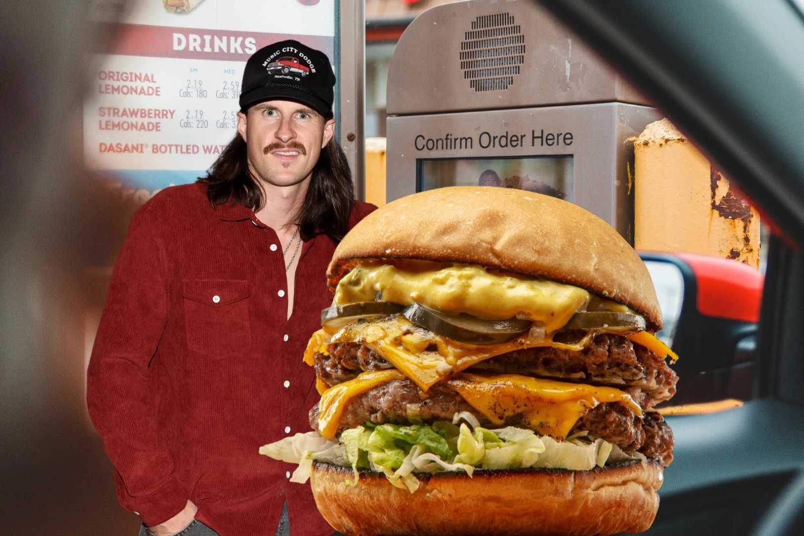 John Morgan Fast Food Cook Out Burger