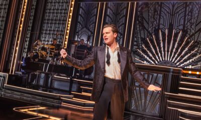 Jonathan Groff Performing In Just In Time Musical
