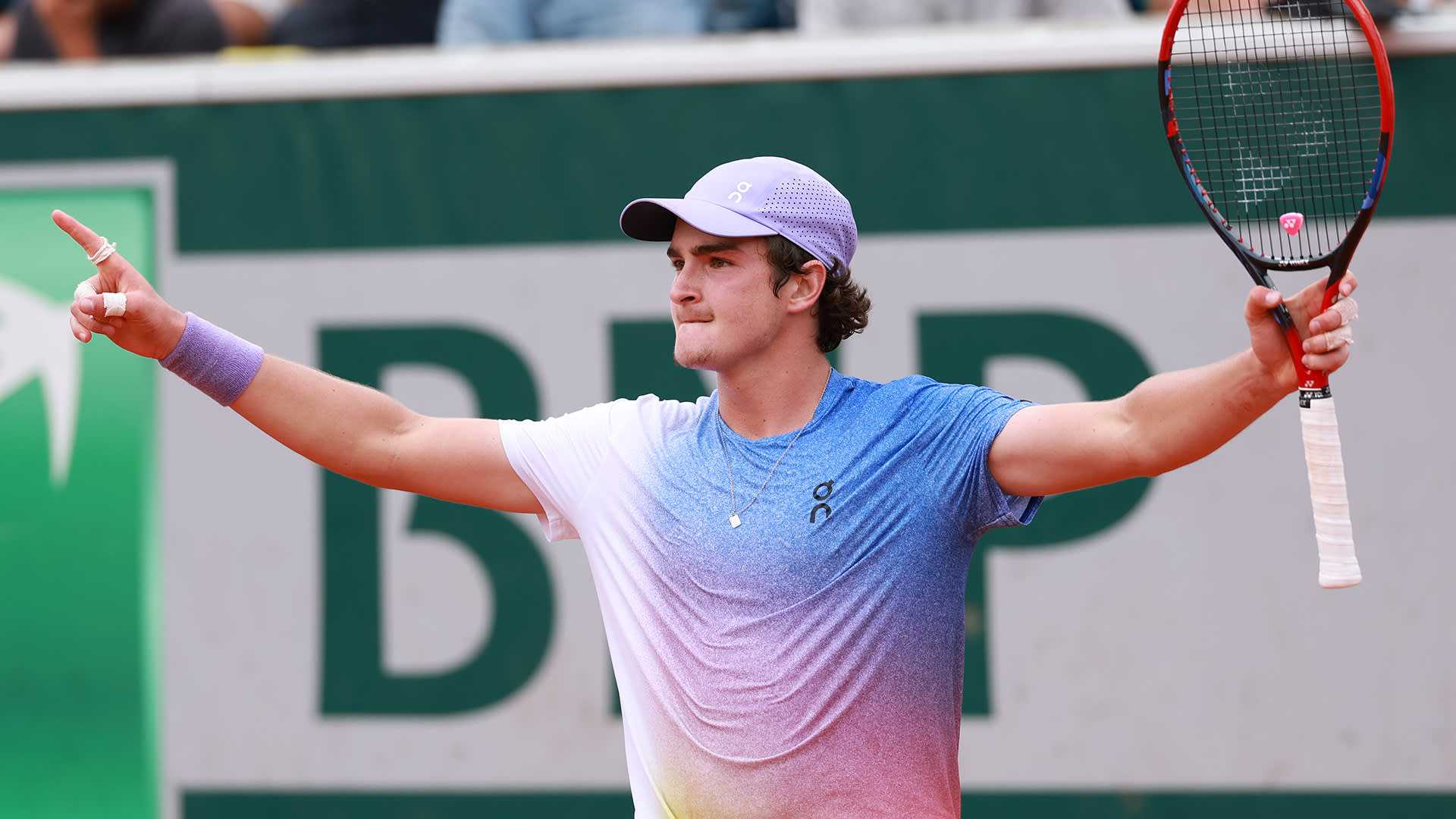 João Fonseca Tennis Match Roland Garros