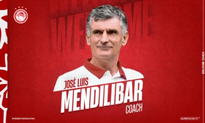 José Luis Mendilibar Olympiacos Coach
