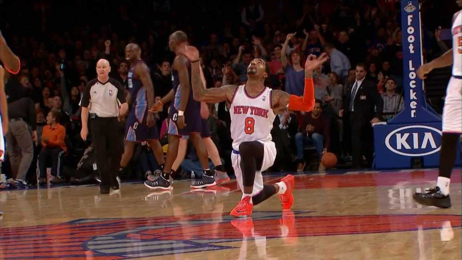J.r. Smith Knicks Game Celebration