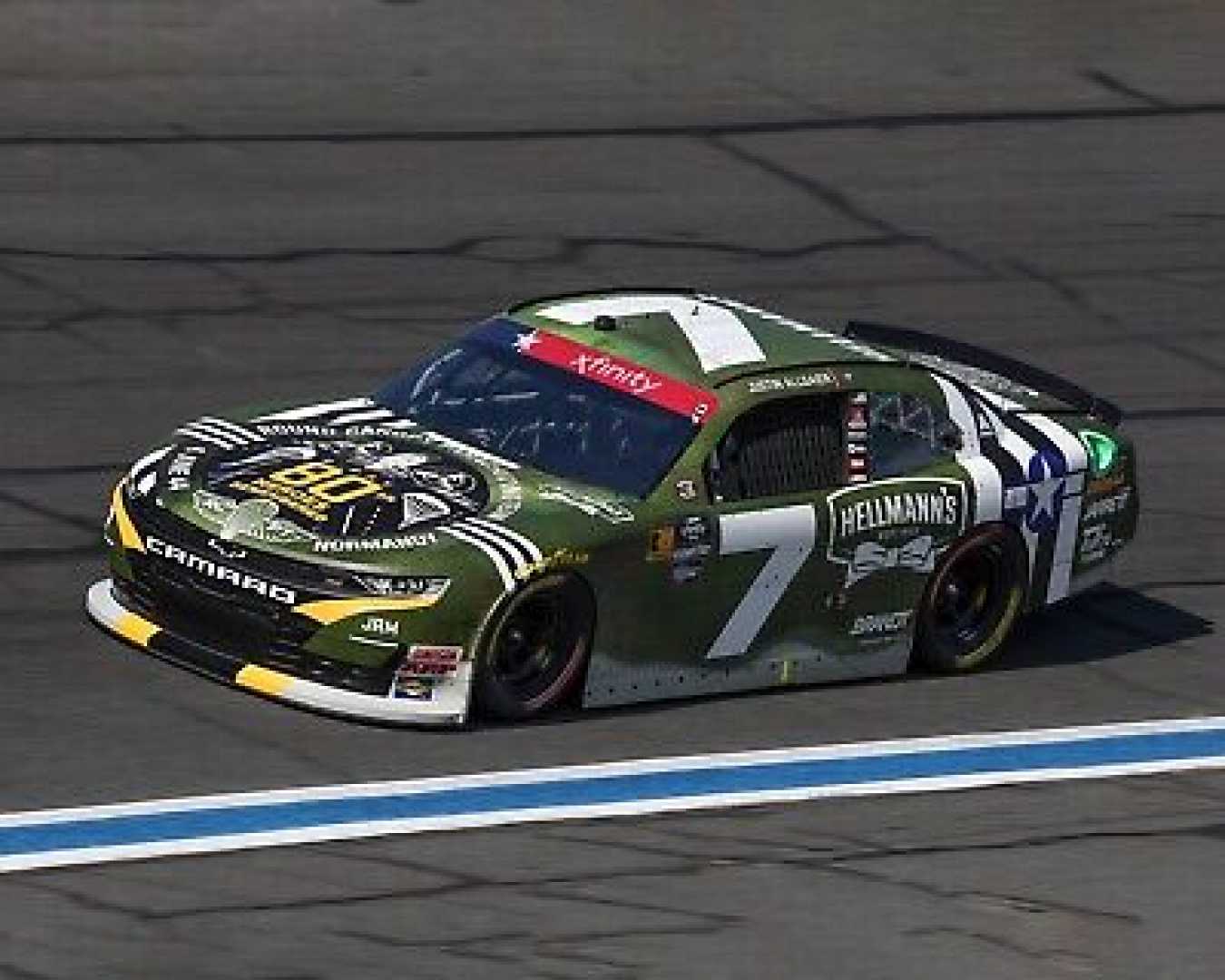 Justin Allgaier Nascar Race Charlotte