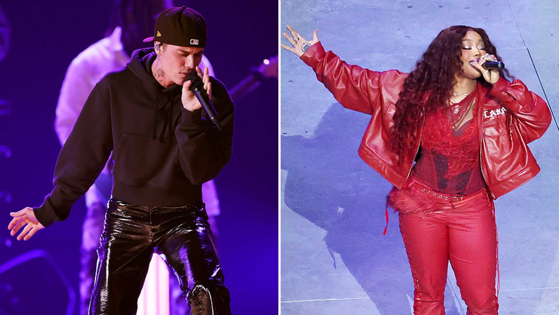 Justin Bieber Sza Concert Performance