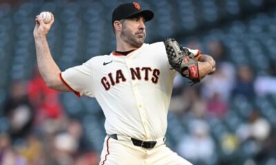 Justin Verlander Pitching At Wrigley Field