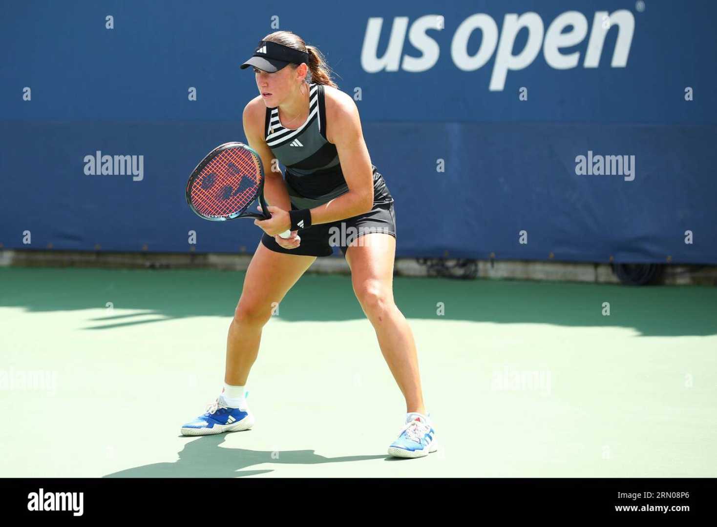 Kaja Juvan Tennis Match Action