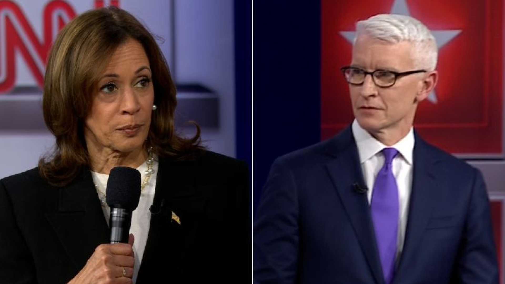 Kamala Harris Anderson Cooper Interview