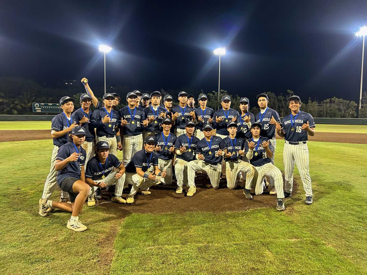 Kamehameha Maui Baseball Team