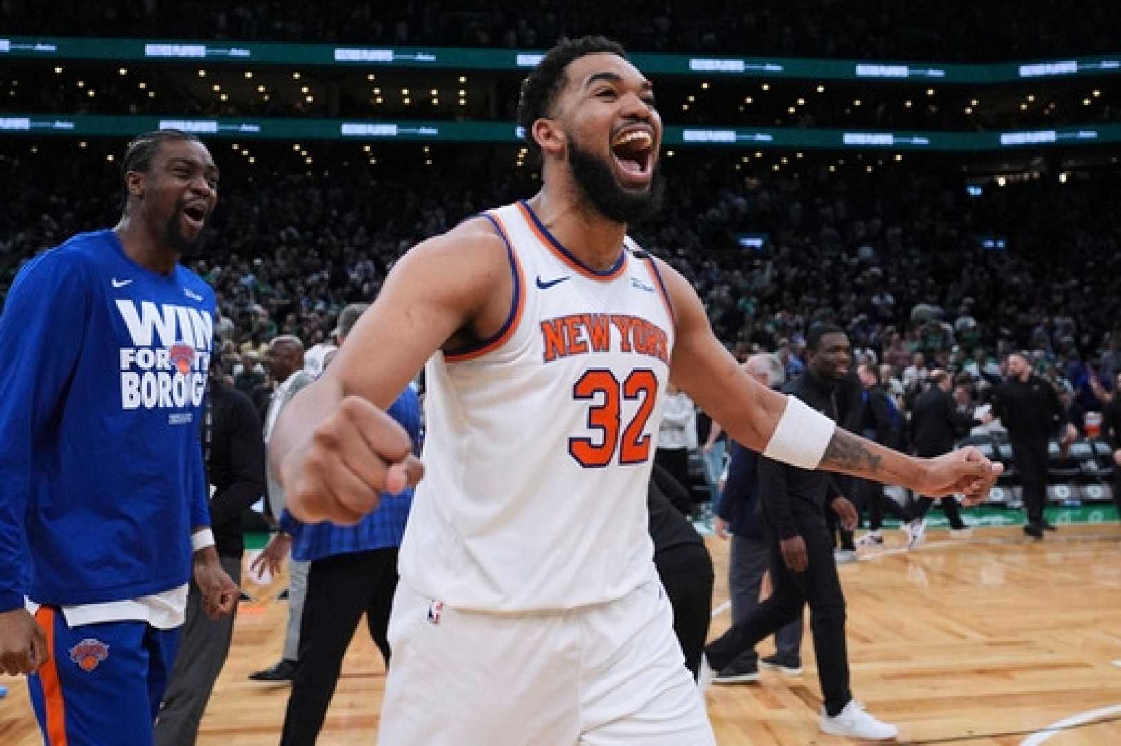 Karl Anthony Towns Knicks Celtics Playoff