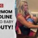 Karoline Leavitt Feeding Baby While Typing