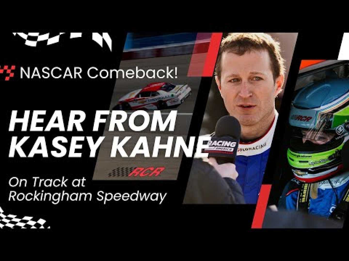 Kasey Kahne Nascar Rockingham Speedway Return