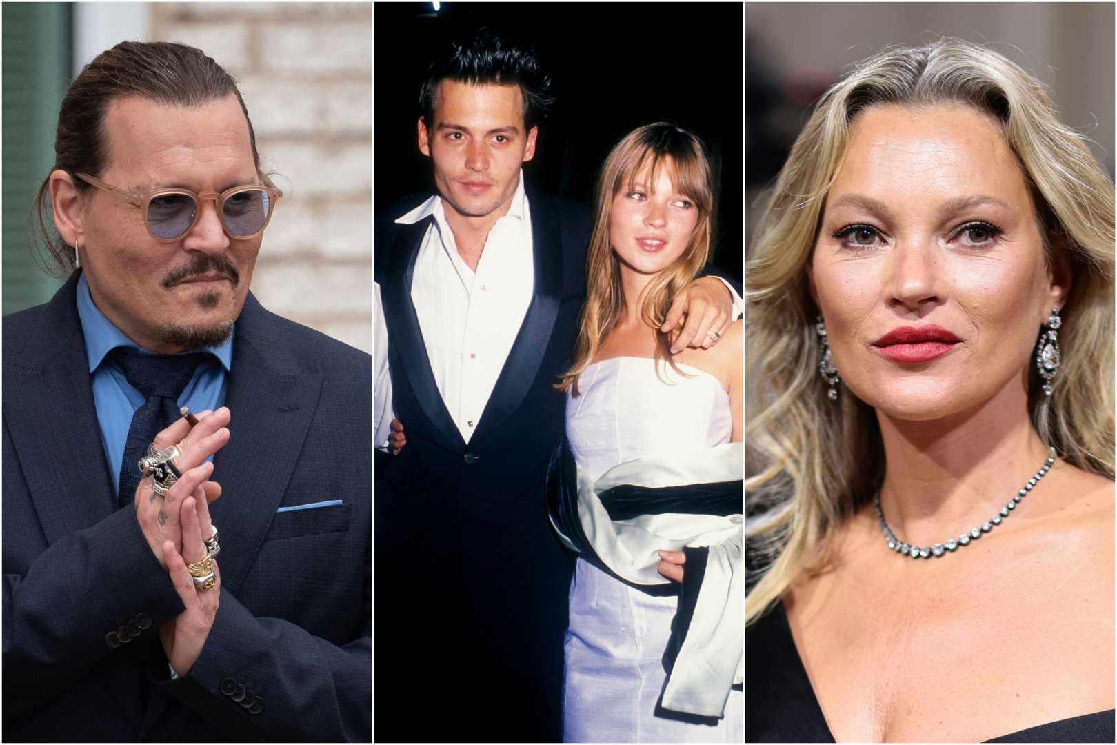 Kate Moss Johnny Depp Reunion