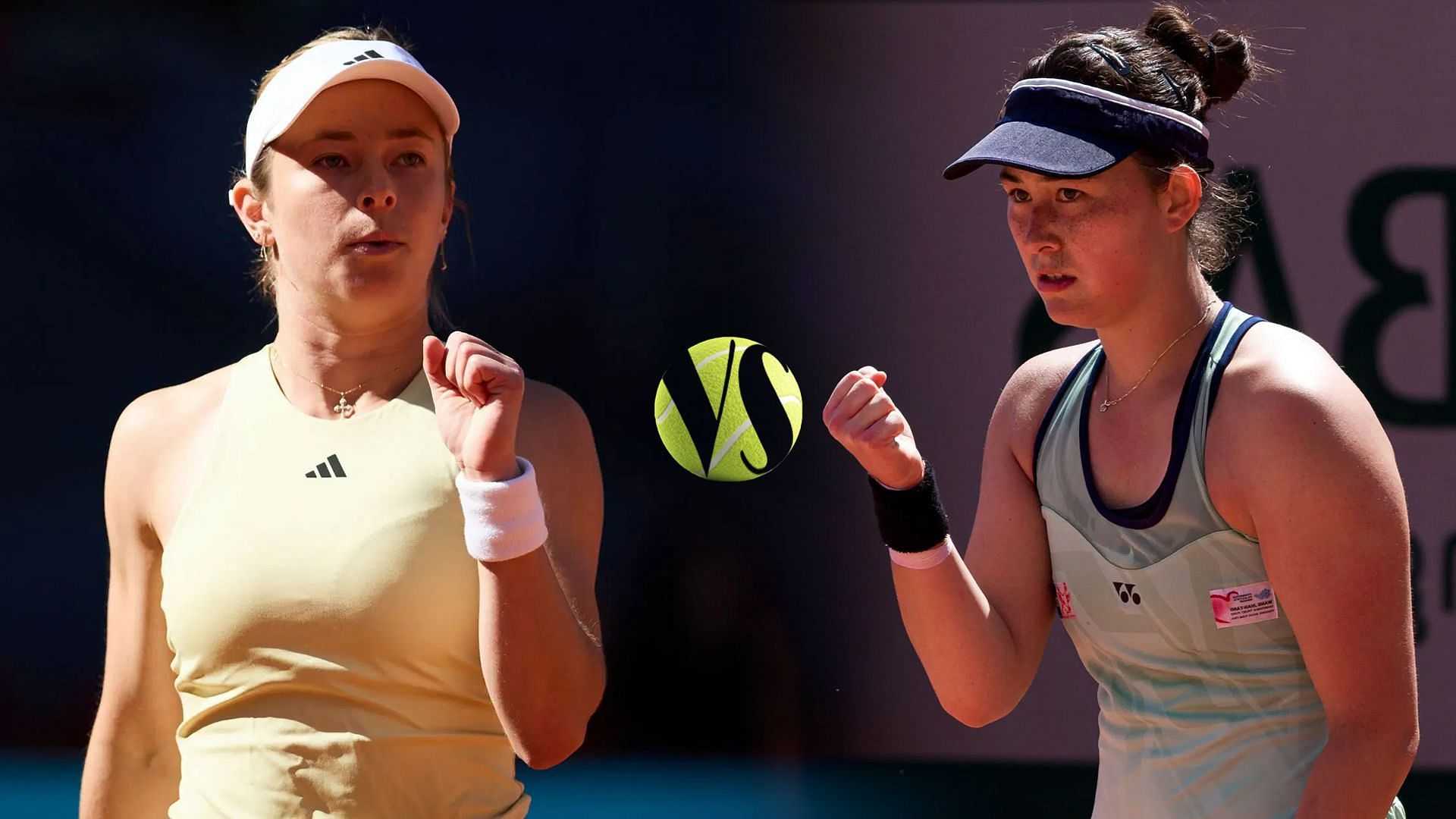 Katie Volynets Joanna Garland French Open 2025