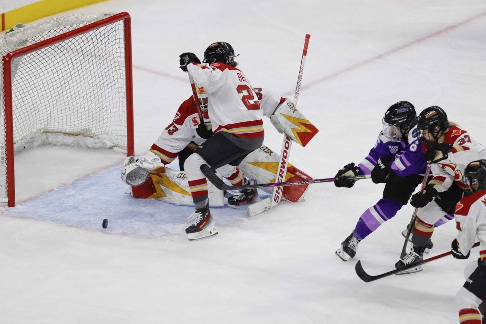 Katy Knoll Minnesota Frost Overtime Hockey