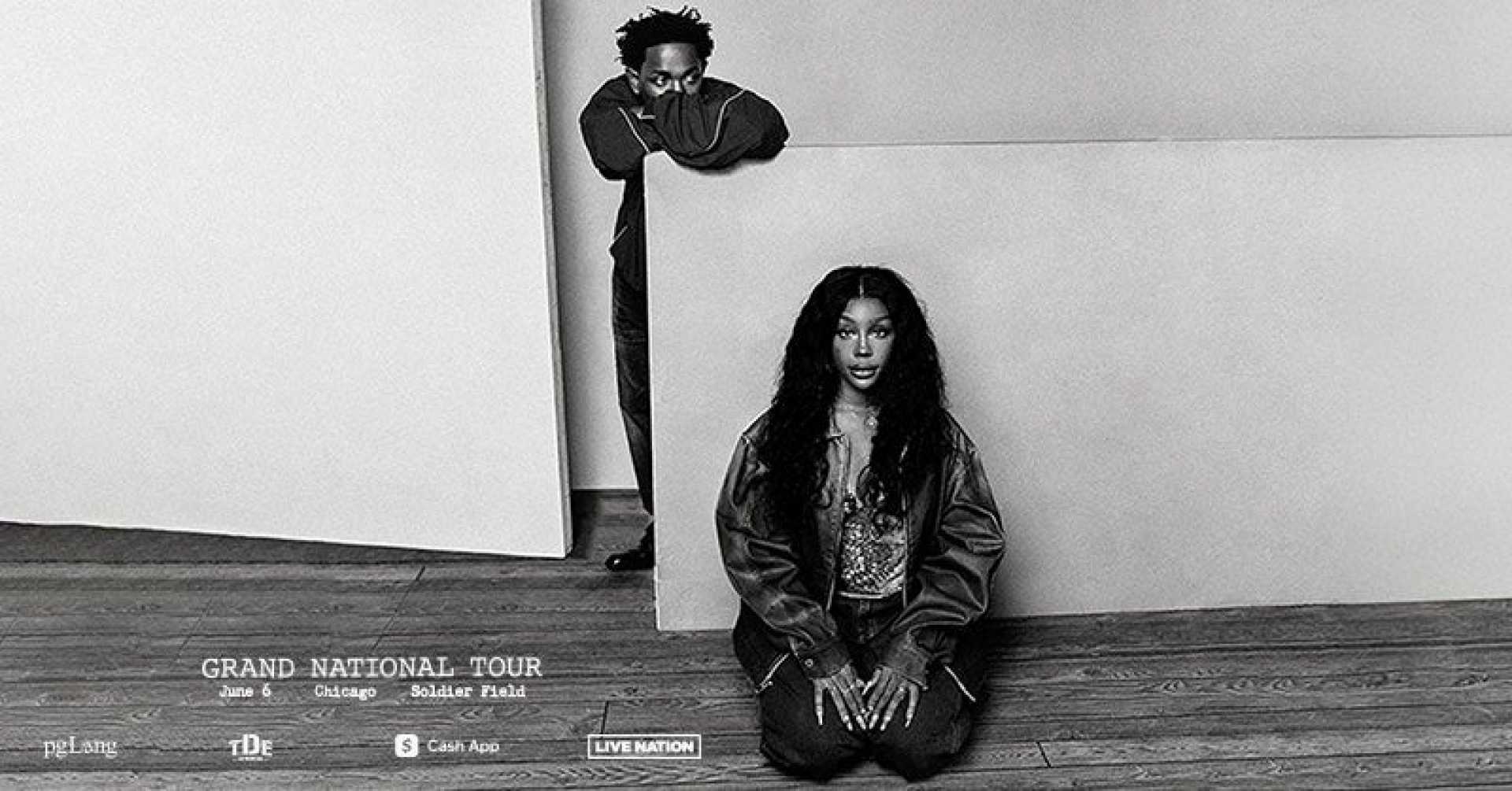 Kendrick Lamar Sza Grand National Tour Concert