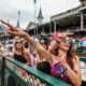 Kentucky Derby Fans At Churchill Downs